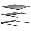 VEVOR Soft Roll-Up Truck Bed Tonneau Cover, Compatible with 2022-2025 Ford Maverick, Fits Styleside 4.5 ft (4 ft 6 in/54 in) Bed, Triple-Layer PVC Tonneau Cover with Three Aluminum Alloy Support Bars