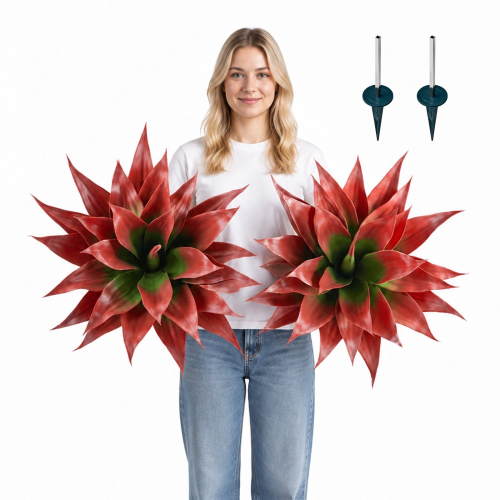 Vevor Artificial Agave Faux Plant 2-Piece 28