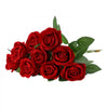 VEVOR Artificial Flowers Bulk Red Roses 120 PCS Silk Faux Flowers Stems, Realistic Fake Flower for Vase, Table Centerpieces, Weddings, Parties, Bouquets, Home Decor and DIY Floral Arrangements