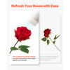 VEVOR Artificial Flowers, 500 pcs Real Looking Red Foam Fake Roses Bulk, Faux Red Bridal Shower with Stems for DIY Wedding Bouquets, Home Centerpieces Arrangements, Party Tables Decorations
