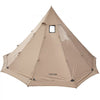 VEVOR Hot Tent for 4-6 Persons, Portable Winter Tipi Tent with Stove Jack, Waterproof Canvas Camping Tents, Lightweight 4 Season Shelter Tents for Hiking Fishing Backpacking, L Size