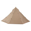 VEVOR Hot Tent for 4 Persons, Camping Tipi Hot Tents with Stove Jack & Inner Tent, Portable Winter Camping Tents with Snow Skirt, Easy Setup, Waterproof 4 Season Shelter Tents for Fishing Backpacking