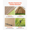 VEVOR Hot Tent for 4 Persons, Portable Winter Tipi Tent with Stove Jack, Waterproof Camping Tents,  Lightweight 4 Season Shelter Tents for Hiking Fishing Backpacking, M Size