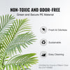 VEVOR Artificial Palm Tree, 4 FT Tall Faux Plant, Secure PE Material & Anti-Tip Tilt Protection Low-Maintenance Plant, Lifelike Green Fake Tree for Home Office Warehouse Decor Indoor Outdoor