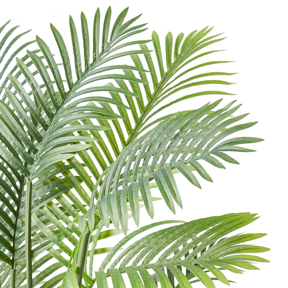 VEVOR Artificial Palm Tree, 6 FT Tall Faux Plant, Secure PE Material & Anti-Tip Tilt Protection Low-Maintenance Plant, Lifelike Green Fake Tree for Home Office Warehouse Decor Indoor Outdoor