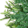 VEVOR Christmas Tree, 7.5ft Prelit Artificial Xmas Tree, Full Holiday Decor Tree with 700 Warm White LED Lights, 1319 Branch Tips, Metal Base for Home Party Office Decoration