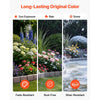 VEVOR Faux Stone Landscape Edging, 15.5 ft Kit, No Dig Garden Edging Border, Blocks for Lawn, Flower Beds, Yards, 4 Pack Each Section Has 6 Bricks 46.85"L x 3.94"W x 6.1"H, 9 Spikes & End Cap, Beige