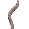 VEVOR Faux Stone Landscape Edging, 46.8 x 3.9 in Realistic Lawn Edging, Flexible Brick-Sized Garden Edging Border with Anchoring Spikes, Fade-Resistant Yard Edging for Driveways Walkway Brown