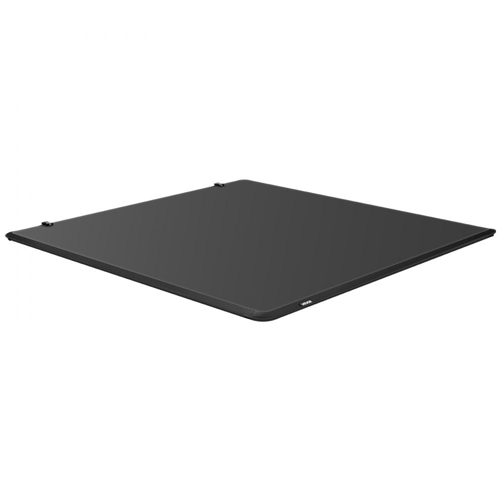 VEVOR Soft Tri-Fold Truck Bed Tonneau Cover, Compatible with 2015-2025 Ford F-150 5.5 ft (67.1 in) Bed, Waterproof Soft Folding Truck Tonneau Cover with 3-Layer PVC and Aluminum Alloy Support Bar