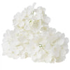 VEVOR Artificial Flowers, 65 pcs Real Looking White Silk Fake Hydrangea Bulk, White Faux Bridal Shower with Stems for DIY Wedding Bouquets, Home Centerpieces Arrangements, Party Tables Decorations