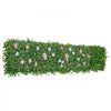 VEVOR Artificial Luxury‌ Flower Wall Backdrop, 2 PCS, Each Panel 2 x 8 ft, Gorgeous 3D Silk Floral Backdrop Pet Friendly, Easy Installation Flower Wall Panel for Wedding, Event, Party and Home Decor