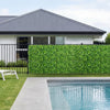 VEVOR Artificial Plant Wall, 40 x 120 in Artificial Boxwood Panels, Sun Protection Greenery Backdrop Privacy Hedge Fence, Fake Grass Screen for Wedding, Indoor, Outdoor Garden, Backyard (1 PC)