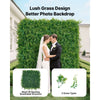 VEVOR Artificial Plant Wall, 12PCS 20 x 20 in Artificial Boxwood Panels, Sun Protection Greenery Backdrop Privacy Hedge Fence, Fake Grass Screen for Wedding, Indoor, Outdoor Garden, Backyard