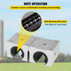 VEVOR Linear Rail, 2PCS SBR12-1000mm, Linear Guide 2 PCS Linear Guide Rails, 4 PCS Square Type Carriage Bearing Blocks, CNC Rail Linear Rails and Bearings Kit, for Automated Machines and Equipments