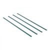 VEVOR Bottom Locking Privacy Slats, Double-Wall Vertical Bottom-Locking Slats for Chain-Link Fence, High-Density HDPE Chain Link Slats Ideally Fit 4' High Fence for Garden, Farm, Sports Field(Green)