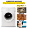 VEVOR 32 x 30 x 2.5 Inch Washing Machine Pan 18 GA Thickness 304 Stainless Steel Heavy Duty Compact Washer Drip Tray with Drain Hole & Hose Adapter