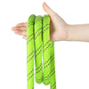 VEVOR Double Braided Polyester Rope 3/4 in x 220 ft Arborist Rigging Rope, for Tree Work, Heavy Duty 26 Strands, 19400 lbs High Breaking Strength, Outdoor Climbing Towing Swing Pulling Cord, Green