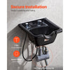VEVOR Shampoo Bowl, ABS Plastic Shampoo Sink for Salons and Home, Easy to Clean and Install Salon Shampoo Bowls for Hair Stylists, Shampoo Sink for Spa Center, Barbershop and Beauty Salon Use, Black