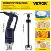 VEVOR Commercial Immersion Blender Variable Speed Heavy Duty Immersion Blender 750W Commercial Hand Mixer 304 Stainless Steel Hand Blender Commercial (11.8")