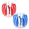 VEVOR 2-Pack Inflatable Bumper Balls 3FT Human Bubble for Kids Blue+Red, for Backyard, Camping, Picnic, Park, Lawn, and Outdoor Team Gameplay, Thickened PVC Material, Sumo Hamster Ball with Handle