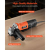 VEVOR Angle Grinder, 4-1/2" Electric Grinder Power Tool, 8Amps 12000RPM High-Speed Corded Angle Grinders with 230° Adjustable Dust Guard for Metal Grinding, Cutting, Rust Removal (Disc Not Included)