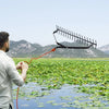VEVOR 32 in Aquatic Weed Rake, 6.3 in Double Sided Lake Weed Rake, Lightweight  Pond Weeds Cutter with 30ft Rope, No Assembly Required, Muck Lilypad Clearing Tool for Pond, Lake, Rivulet