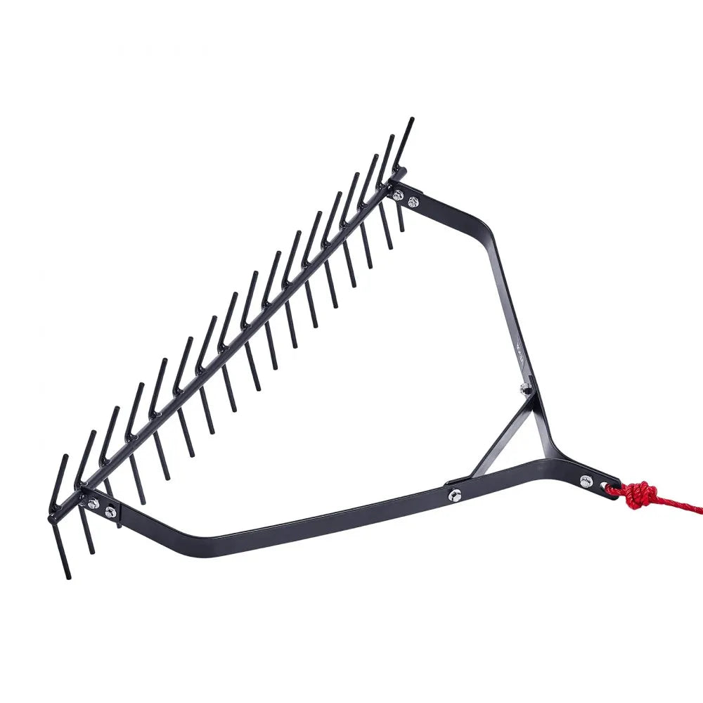 VEVOR 32 in Aquatic Weed Rake, 6.3 in Double Sided Lake Weed Rake, Lightweight  Pond Weeds Cutter with 30ft Rope, No Assembly Required, Muck Lilypad Clearing Tool for Pond, Lake, Rivulet