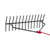 VEVOR 24 in Aquatic Weed Rake, 8.7 in Double Sided Lake Weed Rake, Pond Weeds Cutter with 30ft Rope, Tie Hole, No Assembly Required, Lightweight Muck Lilypad Clearing Tool for Pond, Lake, Rivulet
