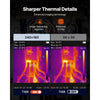 VEVOR Thermal Camera, TISR Super Resolution 240x180, Thermal Imaging Camera with 2MP Visual Camera, 96x96 IR Resolution, 25HZ Refresh Rate, -4°F to 1022°F, 4 Image Modes & 6 Color Palettes