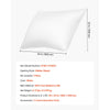 VEVOR Silk Pillowcase, 100% Pure Mulberry Silk Pillow Case, 26 in x 20 in Standard Silky Pillow Case for Hair and Skin, Smooth, Soft and Breathable Pillowcase with Hidden Zipper, for Sleeping (White)