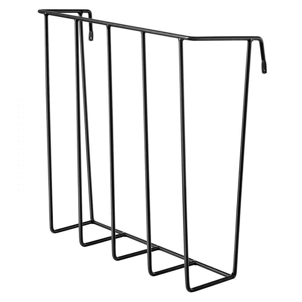 VEVOR Livestock Hay Feeder, 24 Gallons Large Capacity, 2 Packs Heavy-Duty Steel Goat Hay Rack, 27'' Long Wall Mounted Horse Hay Holder, Multiple Sided Feeding Rack for Sheep Farm Indoor Outdoor