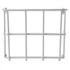 VEVOR Livestock Hay Feeder, 18.5 Gallons Large Capacity, Heavy-Duty Steel Goat Hay Rack, 24.4" Long Wall Mounted Horse Hay Holder, Multiple Sided Feeding Rack for Sheep Farm Livestock Indoor Outdoor