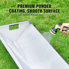 VEVOR Livestock Feeding Trough, 22 Gallon Capacity, 45" Hay Feeder, Heavy Duty Steel Livestock Trough, Galvanized Steel Sheep Feeder Trough Feeding up to 10 Goats for Horse Sheep Hog Farm Sheds Pen