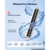VEVOR Reverse Osmosis System PCF Pre-Composite Replacement Filter Cartridge, Easy Replacement for 12 Months, Reduces Chlorine, Compatible with RO System SS-201/SS-202/SS-203/SS-204/SS-205/SS-206 Units