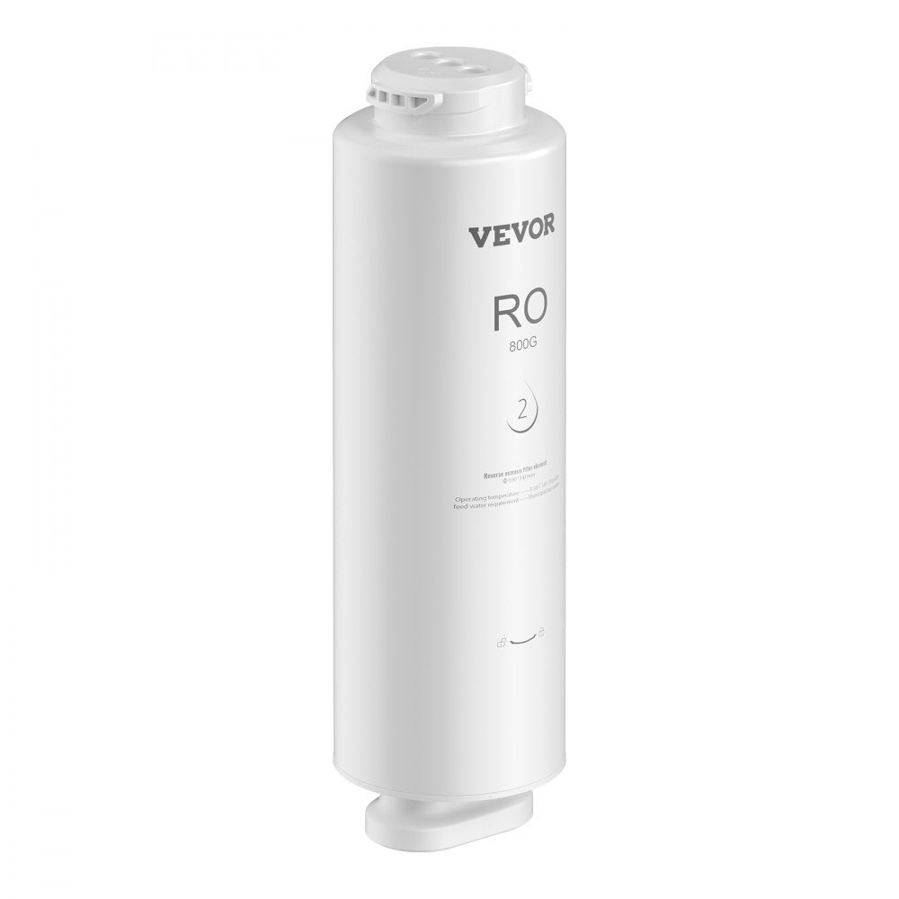 VEVOR Reverse Osmosis System, 800 GPD 11-stage Reverse Osmosis Water Filter Replacement, RO Filter Cartridge for 24 Months, Reduces Lead & Chlorine, Compatible with SS-005 Under Sink Water Filter