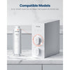 VEVOR Reverse Osmosis System, 400 GPD 9-stage Reverse Osmosis Water Filter Replacement, RO Filter Cartridge for 24 Months, Reduces Lead, Chlorine, Rust, Compatible with SS-001 Under Sink Water Filter