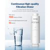 VEVOR PCF Replace Filter, 6-layer PCF Composite Water Filter Replacement, PCF Composite Filter, Reduces Chlorine & Odor, Compatible with Under Sink Water Filter System SS-001, SS-003 & SS-005