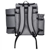 VEVOR Picnic Backpack, Beach Picnic Backpack Bag for 4 Person with Insulated Cooler Compartment, Detachable Bottle/Wine Holder, Lightweight Blanket, Plates and Cutlery Set for Hiking & Camping, Grey