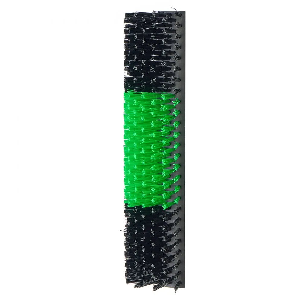 VEVOR Livestock Scratching Brush, 1PC Goat Scratcher Brush Post with 4 Screws, 16.9" x 7.5" Cow Scratcher for Back Itch Relief, Massage Grooming Scratch Tool for Horse Cattle Sheep Pig, Green & Black