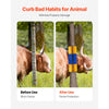 VEVOR Livestock Scratching Brush, Horse Brush with 2 Screws, 17.1 x 7.5 in Cow Scratcher, for Back Itch Relief & Keep Cleaning, Grooming & Scratching Post Brush for Horse, Pig, Cattle Supplies