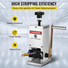 VEVOR Manual Wire Stripping Machine 0.06-0.98 inches, Wire Stripper Machine with Hand Crank Portable, Wire Stripping Tool Aluminum Construction,for Scrap Copper Recycling