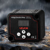 VEVOR Dual Battery Isolator Kit, 12V 140 Amp 20 ft 6AWG, Manual and Automatic VSR Voltage Sensitive Relay with Voltmeter, LCD Screen, Smart Battery Isolator, Compatible with Lithium Batteries, for UTV