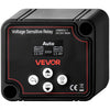 VEVOR Dual Battery Isolator Kit, 12V 140 Amp 20 ft 6AWG, Manual and Automatic VSR Voltage Sensitive Relay with Voltmeter, LCD Screen, Smart Battery Isolator, Compatible with Lithium Batteries, for UTV