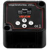 VEVOR Dual Battery Isolator Kit, 12V 140 Amp 20 ft 6AWG, Manual and Automatic VSR Voltage Sensitive Relay with Voltmeter, LCD Screen, Smart Battery Isolator, Compatible with Lithium Batteries, for UTV