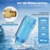 VEVOR Spin Down Filter, 40 Micron Whole House Sediment Filter for Well Water, 3/4" MNPT, 4 T/H High Flow Rate, for Whole House Water Filtration Systems, Well Water Sediment Filter