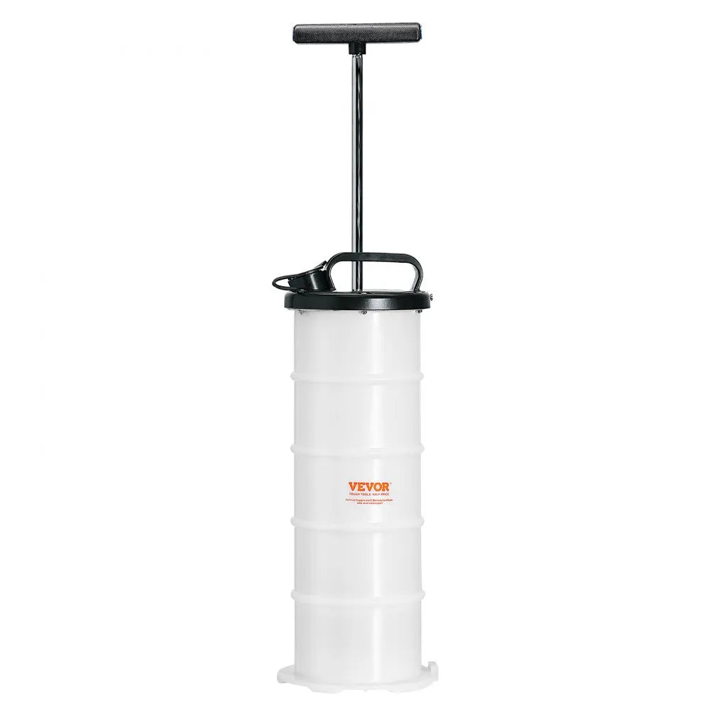 VEVOR Fluid Extractor, 1.74 Gallons (6.5 Liters), Manual Hand-Operated Oil Changer Vacuum Fluid Extractor with Dipstick and Hose, Oil Extractor Change Pump for Automotive Fluids Vacuum Evacuation