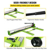 VEVOR Tile Cutter 47 Inch, Manual Tile Cutter All-Steel Frame,Tile Cutting Machine with Laser Guide and Bonus Spare Cutter,Tile Cutter Hand Tool for Precision Cutting Porcelain Ceramic Floor Tiles
