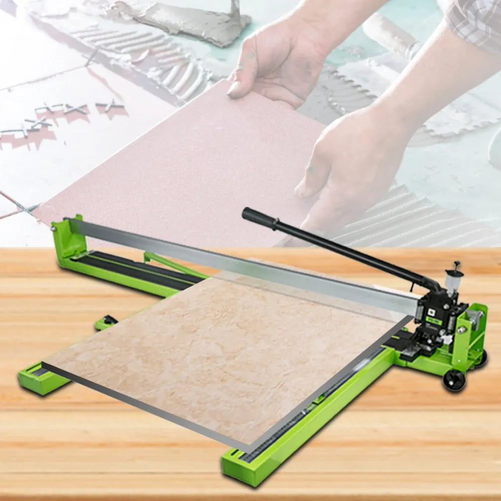 VEVOR Tile Cutter 47 Inch, Manual Tile Cutter All-Steel Frame,Tile Cutting Machine with Laser Guide and Bonus Spare Cutter,Tile Cutter Hand Tool for Precision Cutting Porcelain Ceramic Floor Tiles