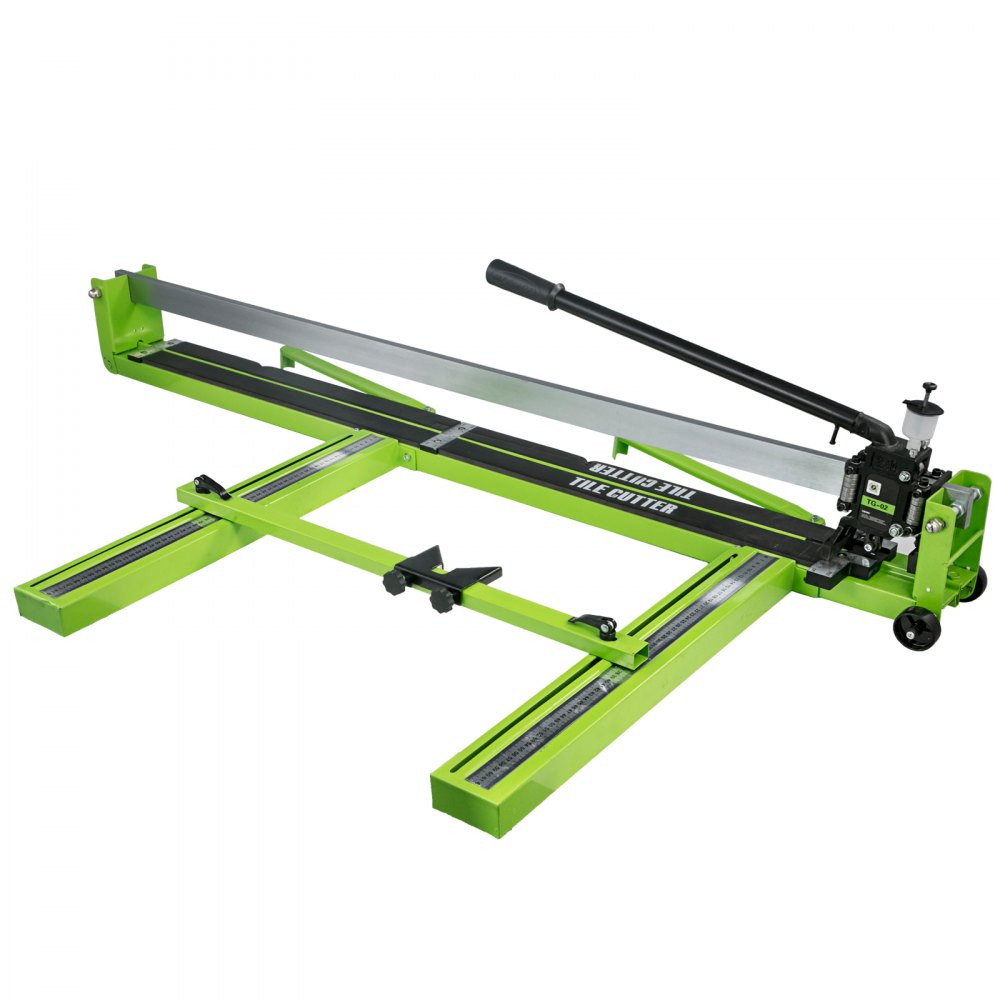 VEVOR Tile Cutter 47 Inch, Manual Tile Cutter All-Steel Frame,Tile Cutting Machine with Laser Guide and Bonus Spare Cutter,Tile Cutter Hand Tool for Precision Cutting Porcelain Ceramic Floor Tiles