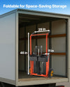 VEVOR Hydraulic Material Lift Winch Stacker - detail view 2